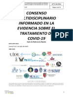 Consenso Multidisciplinario Tratamiento COVID V8 Resumido