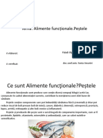 Alimente functionale.Pestele.Paladi Olga