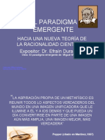 EL PARADIGMA EMERGENTE