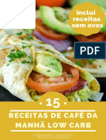 15 Receitas Café Da Manha Low Carb
