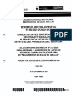 Informe de Contraloría Sobre Essalud