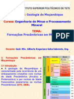 Geol. Moc. Cap.3 PPT Formacoes Precambricas em Mocambique