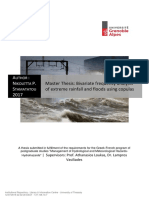 Bivariate Frequency Analysis of Extreme Rainfall and Floods Using Copulas - Stamatatou (Thesis) (2017)