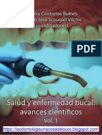 Salud y Enfermedad Bucal - Avances Cientificos Vol. 1 - Contreras Bulnes, Rosalia (Coordinador) Scougall Vilchis, Rogelio Jose (Coordinador)
