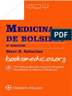Medicina de Bolsillo Sabatine 6a Edicion