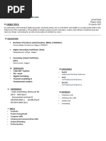 Shashank Resume