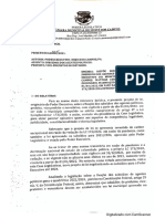 Parecer jurídico da Câmara de Mojuí dos Campos (PA)