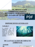 Ley de Proteccion Ambiental para El Desarroollo Sustentable Del Estado de Queretaro