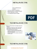 Toz Metalurjisi Ders Notu