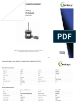 Product Information Packet: Model No: Catalog No: BD1106 Model-Rfhp-48Fr Direct Drive