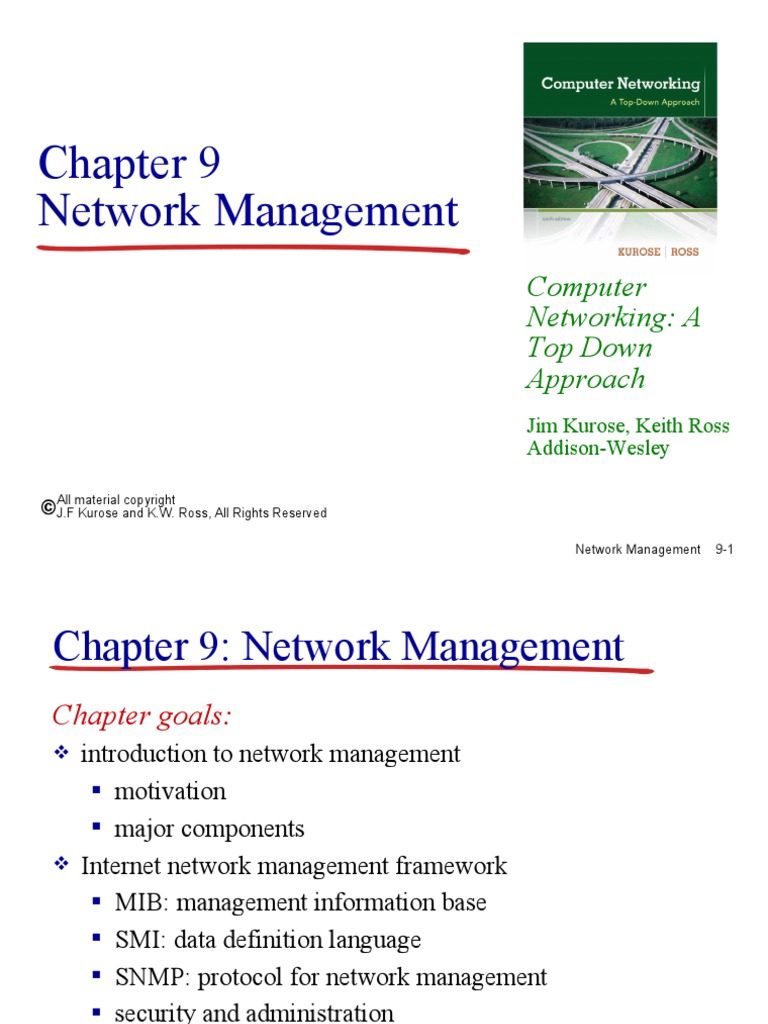 Network Management | PDF | Internet Protocol Suite | Computing