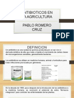 Uso de antibióticos en agricultura