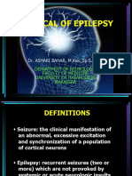 Clinical of Epilepsy: Dr. ASHARI BAHAR, M.Kes.,Sp.S.,FINS
