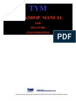 Tractor Workshop Manual Chapter 1 Introduction