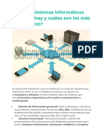 Tipos de Sistemas Informáticos ¿Cuántos Hay y Cuáles Son Los Más Importantes?