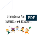 Recreação na Educação Infantil com Atividades