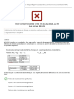 40 - PROBABILIDADES, AMOSTRAGEM E TESTE DE HIPÓTESE - Fixando Conceitos - Respostas