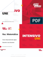 Intensivo Uni - 1° Semana RM