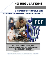 Land-Based Transport Mobile Air-Conditioning (MAC) Servicing NC II (New)