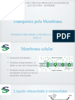 Monitoria transporte membrana