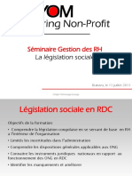 Seminaire Gestion Des Ressources Humaines-Législation Sociale