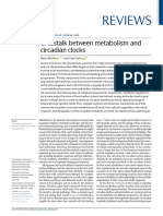 Crosstalk Between Metabolism and Circadian Clocks 2019 Review