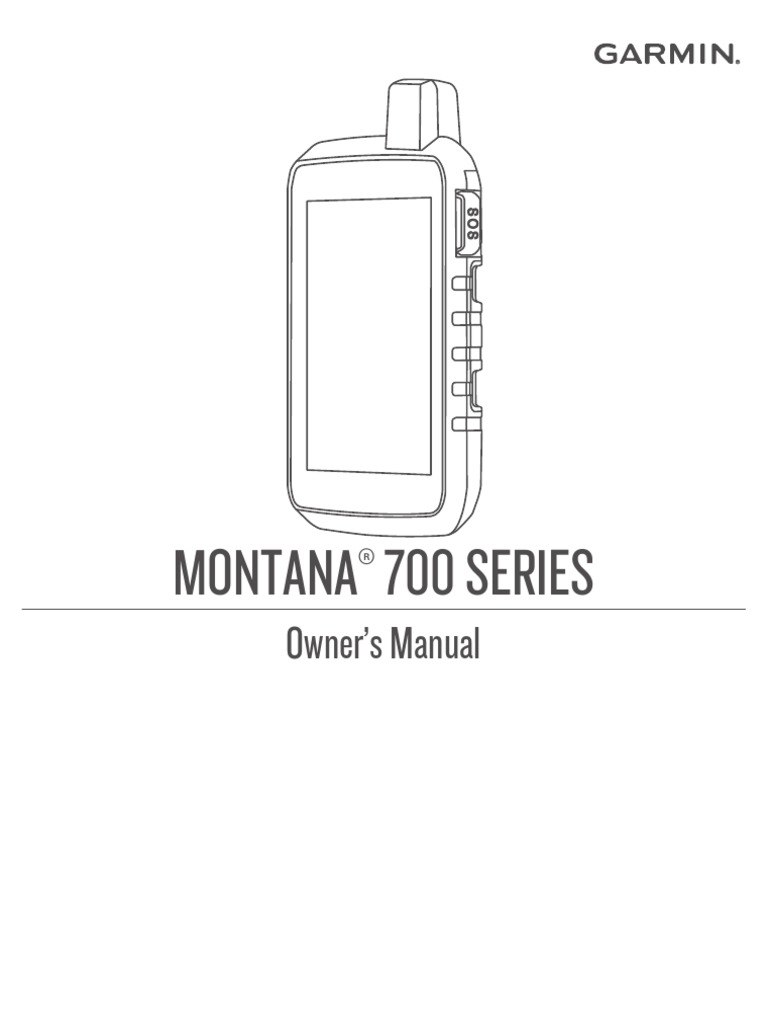 Montana 700 Series: Owner's Manual | PDF | Wi Fi | Computing
