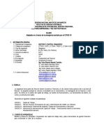 Gestion y Control Financiero - 2021-I