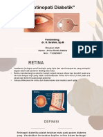 Retinopati Diabetik: Patofisiologi, Diagnosis, dan Tatalaksana