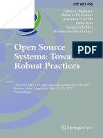 Open Source Systems Towards Robust Practices