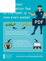 Paying Your Fee Poster