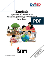 English8 q2 Mod5 AnalyzingMessagesConveyedinaText v2