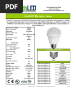 Download EarthLED ThetaLux Lamp by EarthLED SN55273427 doc pdf