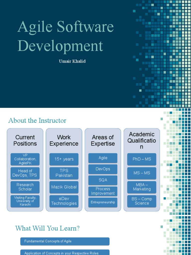 Agile Software Development Essentials | PDF | Scrum (Software ...