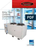 Kirby Titan Outdoor Condensing Unit: With VSD & Optional EC Fan Motors