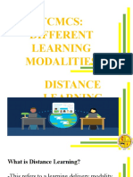 TCMCS: Different Learning Modalities