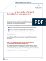 Preparing For Loan Underwriting and Examining Your Loan Agreement