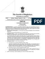 Meghalaya Excise Amendment Rule 2019