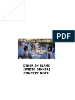 White Dinner Concept