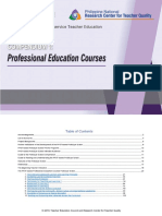 Professional Education Prototype Syllabi Compendium