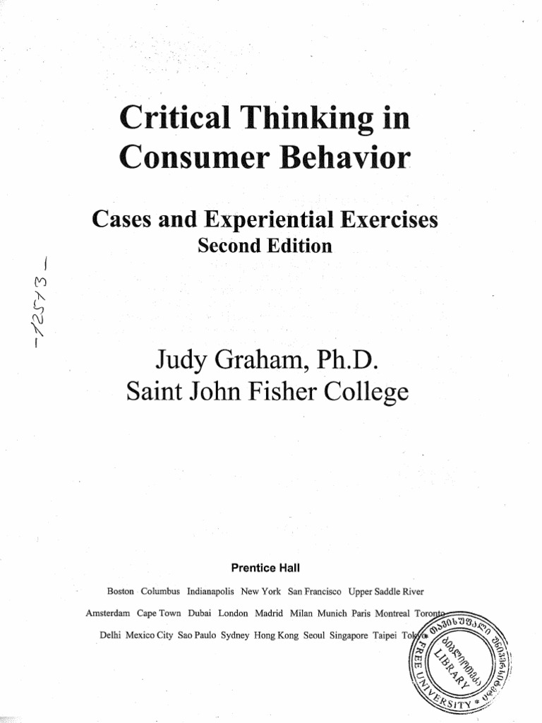 Critical Thinking | PDF