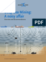 Deep-Sea Mining Noise Report Recommends Precautionary Approach