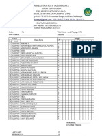 Daftar Hadir