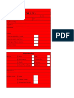 Red Tag (1 "S") : Disposition Plan