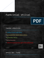 Funkciniai Stiliai