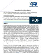 2018 Development of Novel Iron Sulfide Scale Control Chemicals