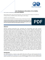2019 Multifunctional Chemical for Simultaneous Dissolution of Iron Sulfide, Ci and Si
