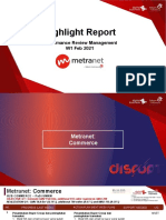 Highlight Report: Performance Review Management W1 Feb 2021