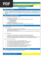 Javascript Basics: Study Guide For Module No. 5.1