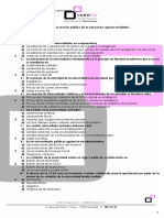 Test Ley Orgánica 6 2001 de 21 de Diciembre de Universidades - 4 - Profesor